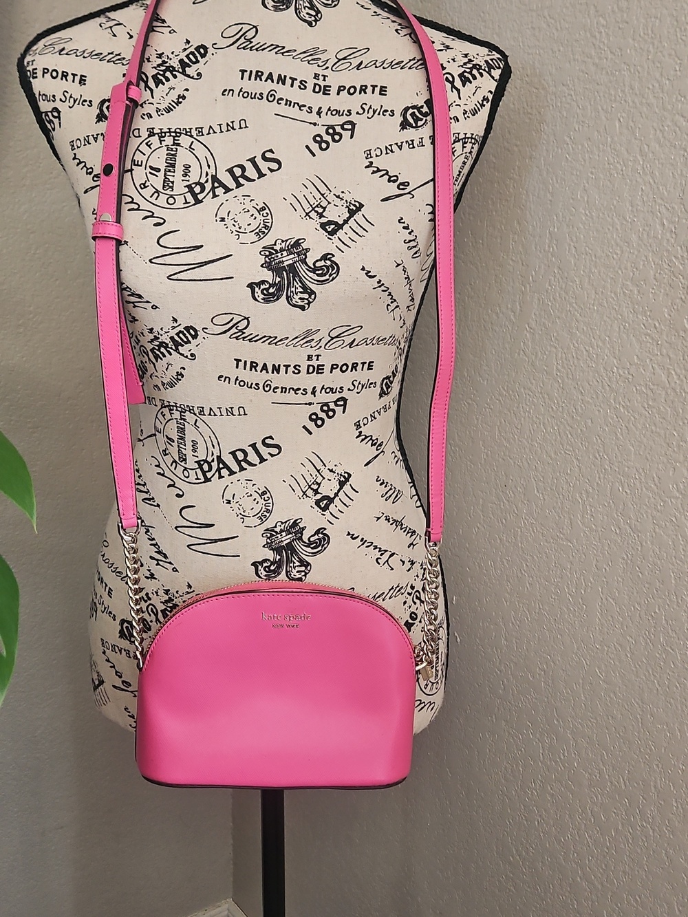 Kate Spade Pink Spencer Dome Crossbody Shoulder Bag - Picture 7 of 8